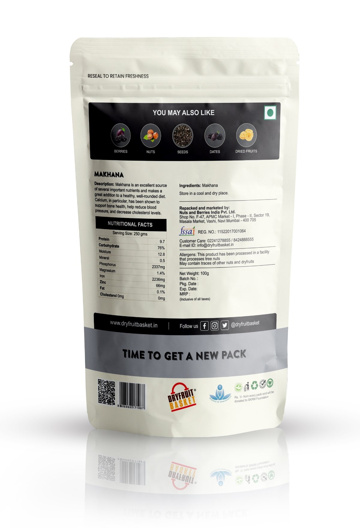 Buy Makhana (Fox Nuts) - Image 2